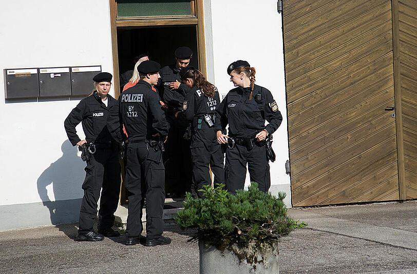 Blindgänger-Fund in Traunstein. Alle Bilder von Bombe und Entschärfung.