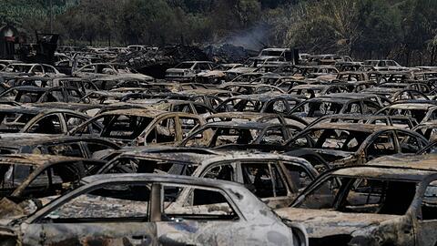 Jeder Großbrand verursacht Millionenschäden. (Archivbild)