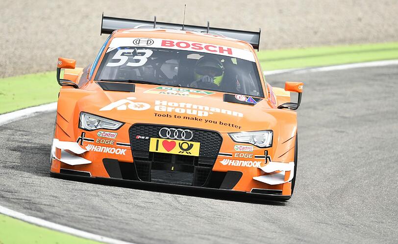Jamie Green vom Audi Sport Team Rosberg im Audi RS5.
