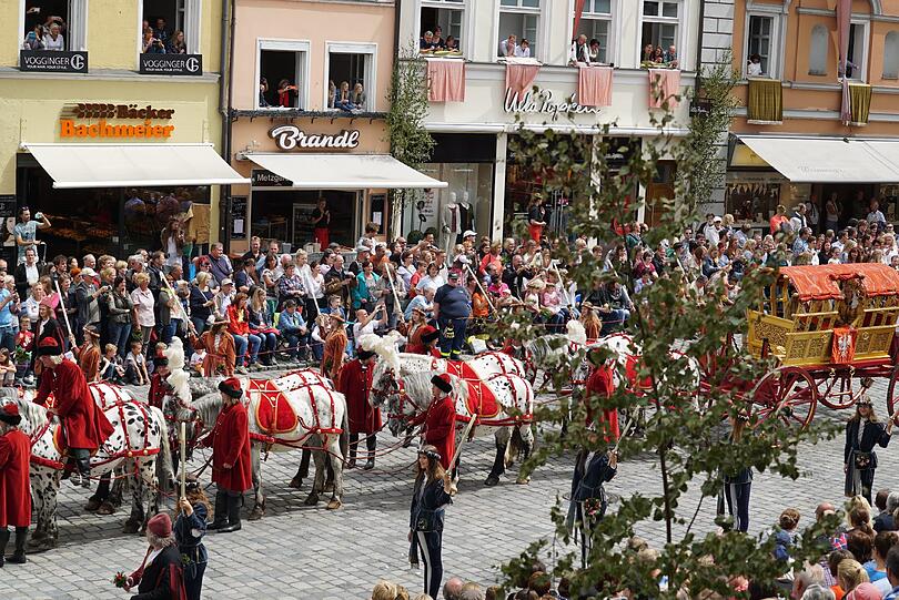 Landshuter Hochzeit 2017 - Der erste Hochzeitsumzug in Bildern