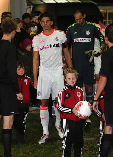 Gomez-Comeback beim Bayern-Test in Markt Schwaben - die Bilder.