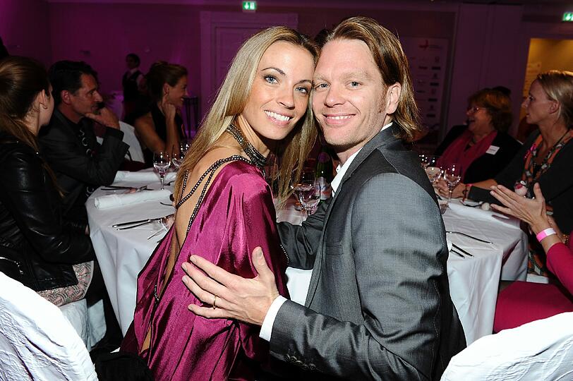 Fotograf und Filmemacher Mike Kraus und Frau Constanze auf der Pink Charity Night