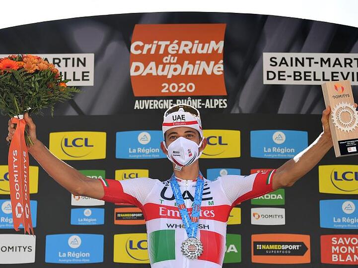 Davide Formolo aus Italien gewann die dritte Etappe der Dauphiné-Rundfahrt.