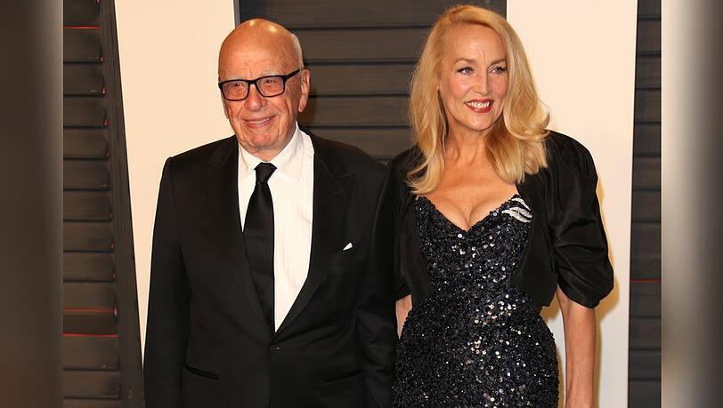 Jerry Hall und Rupert Murdoch waren sechs Jahre verheiratet.