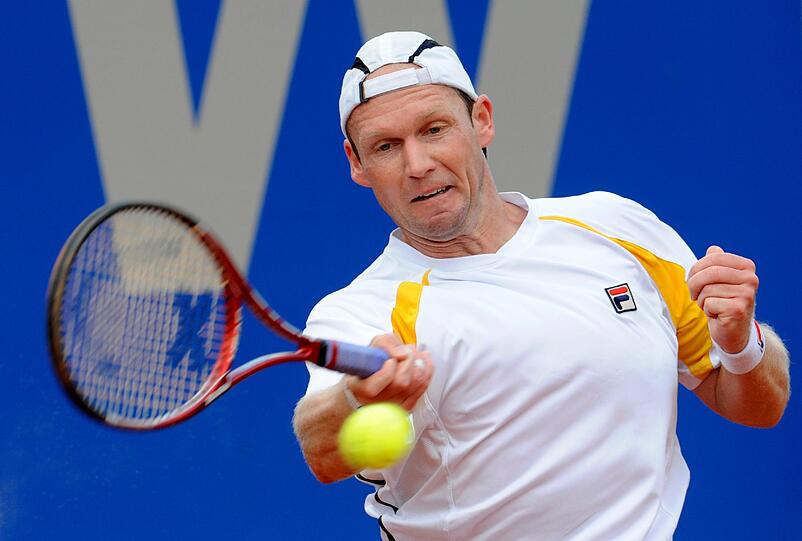 Ist mit seinen 35 Jahren der älteste Spieler in Wimbledon: Rainer Schüttler.