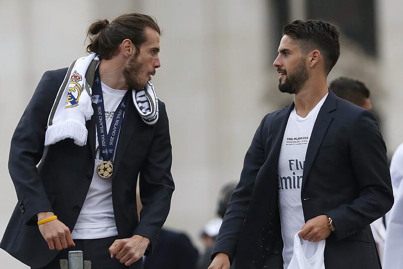 Real Madrid feiert seinen Champions-League-Titel mit den Fans in Madrid