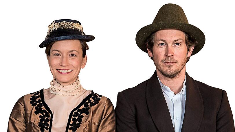Spielen das diesjährige Brautpaar: Kathrin Anna Stahl (l.) und Stefan Murr.