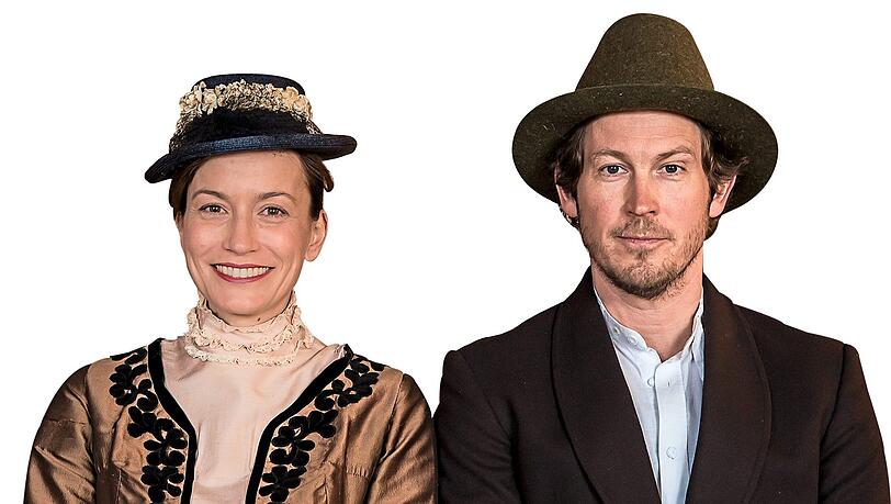 Spielen das diesjährige Brautpaar: Kathrin Anna Stahl (l.) und Stefan Murr. Spielen das diesjährige Brautpaar: Kathrin Anna Stahl (l.) und Stefan Murr.