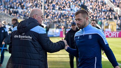 Felix Weber fristet aktuell ein Reservisten-Dasein beim TSV 1860 - trotz Kapitänsbinde.