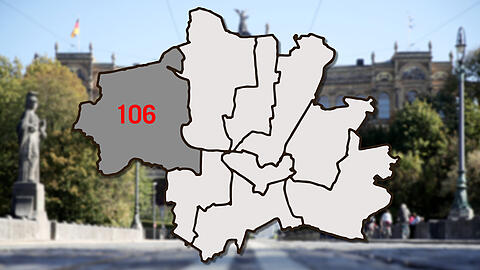 Der Stimmkreis 106 - München-Pasing: So wurde hier gewählt.