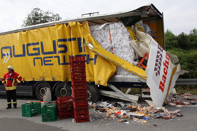 Die Bilder vom Unfallsort