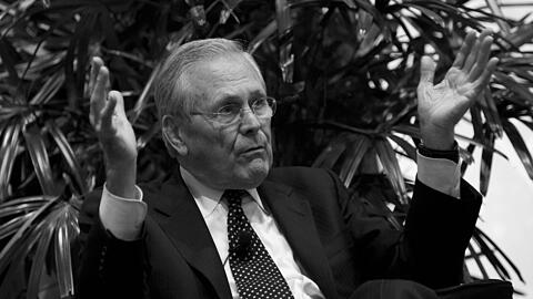 Donald Rumsfeld wurde 88 Jahre alt.