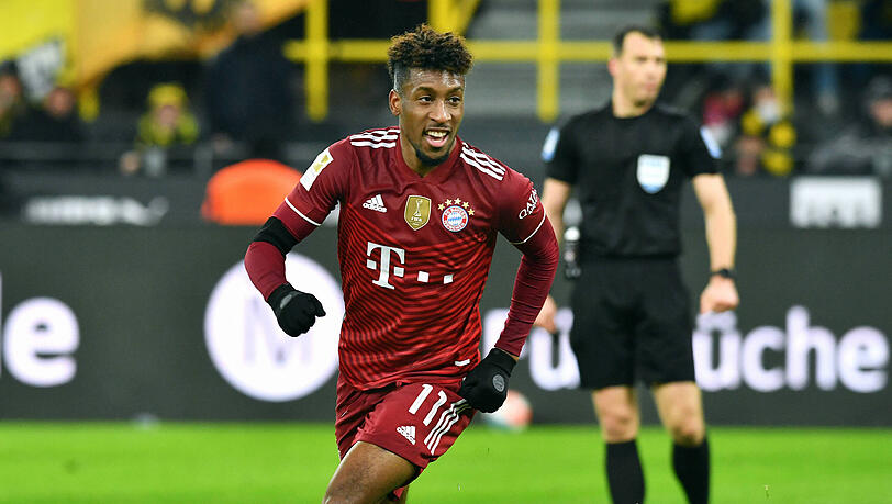 Kingsley Coman läuft seit 2015 für die Bayern auf.