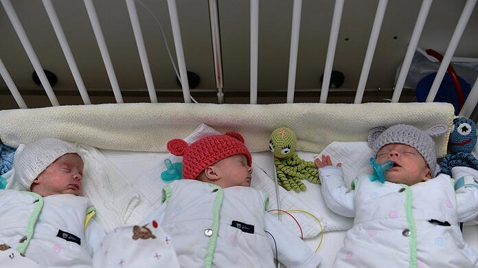 5.851 Babys kamen in 2024 in der München Klinik zur Welt.