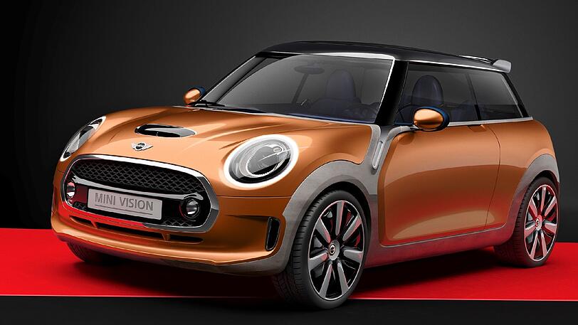 Erster Ausblick auf die nächste Generation: Die BMW-Tochter Mini demonstriert anhand von 3D-Grafiken, wie die nächste Auflage des Kleinwagens aussehen könnte.