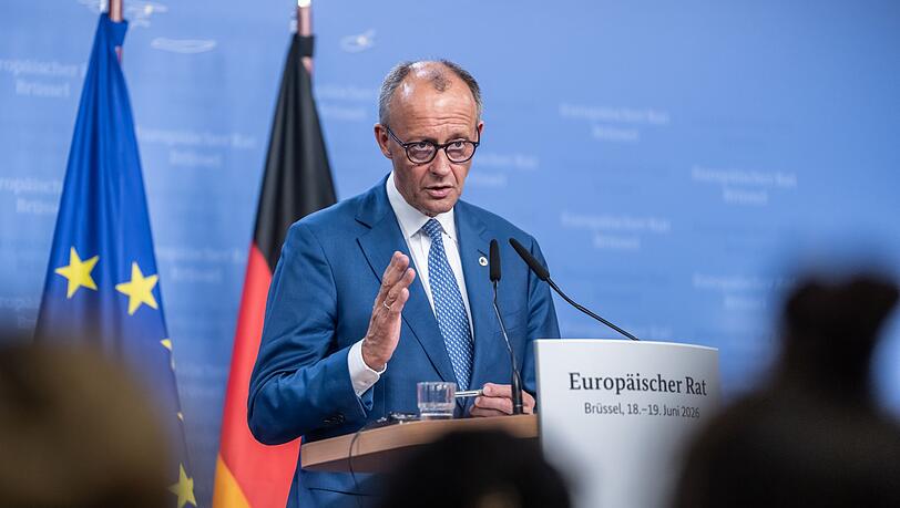Findet den derzeit diskutierten Vorschlag für den neuen EU-Haushalt deutlich zu hoch: Bundeskanzler Friedrich Merz. Findet den derzeit diskutierten Vorschlag für den neuen EU-Haushalt deutlich zu hoch: Bundeskanzler Friedrich Merz.