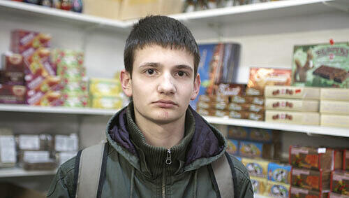 Der 14-jährige Vladimir Elvov ist schickiert. Der 14-jährige Vladimir Elvov ist schickiert.