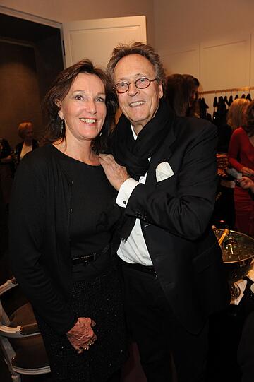 "Bunte"-Chef Lothar Strobach mit Frau Constanze Neuhann Lorenz