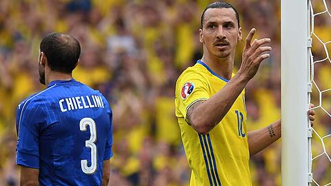 Zlatan Ibrahimovic könnte morgen sein letztes EM-Spiel machen.