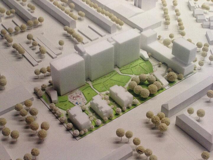 Die Entwürfe für das Sparkassengrundstück in Fürstenried Ost müssen überabreitet werden.