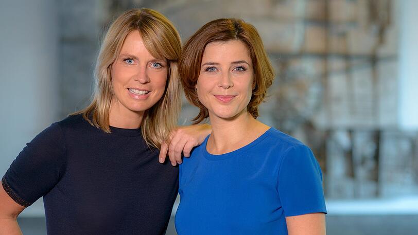 Eva-Maria Lemke und Jessy Wellmer sind die Moderatorinnen von "Hier spricht Berlin".