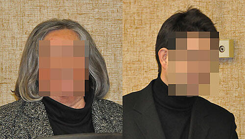 Heidrun Sch. und Sohn Carsten vor Gericht Heidrun Sch. und Sohn Carsten vor Gericht