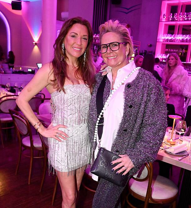 Kennen sich seit über 20 Jahren: Simone Ballack und Claudia Effenberg.