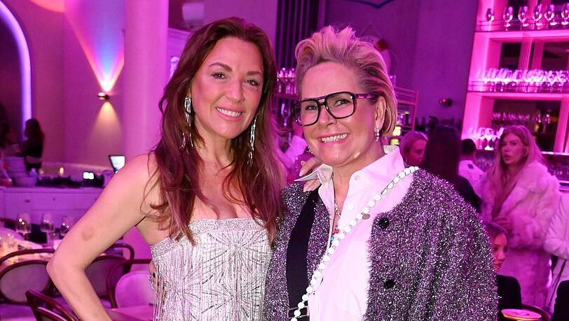 Kennen sich seit &uuml;ber 20 Jahren: Simone Ballack und Claudia Effenberg.