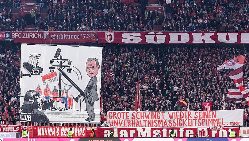 Sprachen sich erneut klar gegen die Planänderungen der Innenministerkonferenz aus: Die Fans des FC Bayern.