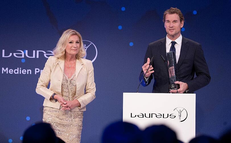 Sabine Christiansen und Jens Lehmann