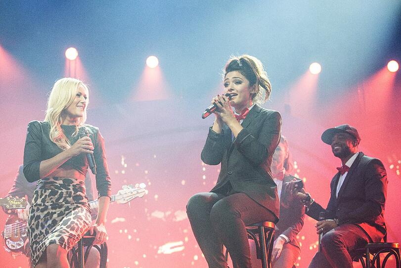 Helene Fischer und Maria Voskania