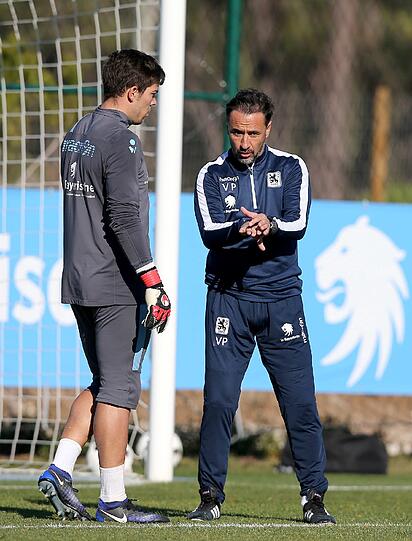 Die Bilder vom Dienstagstraining der Löwen in Troia.