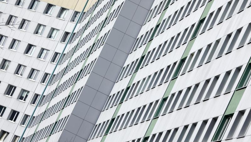 Wohnhäuser an der Frankfurter Allee im Bezirk Friedrichshain. Wohnhäuser an der Frankfurter Allee im Bezirk Friedrichshain.