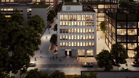 An der Friedenstraße entsteht der neunte Neubau des iCampus
