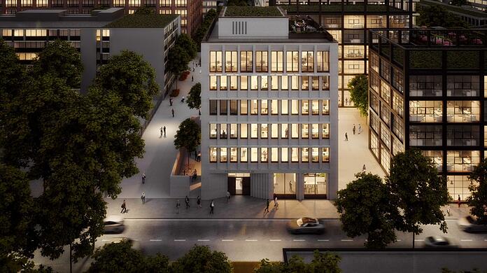 An der Friedenstraße entsteht der neunte Neubau des iCampus