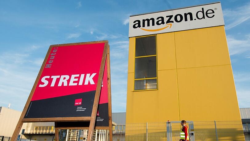 Verdi fordert die Anerkennung des Tarifvertrags für den Einzel- und Versandhandel. Amazon lehnt Verhandlungen darüber ab. Verdi fordert die Anerkennung des Tarifvertrags für den Einzel- und Versandhandel. Amazon lehnt Verhandlungen darüber ab.