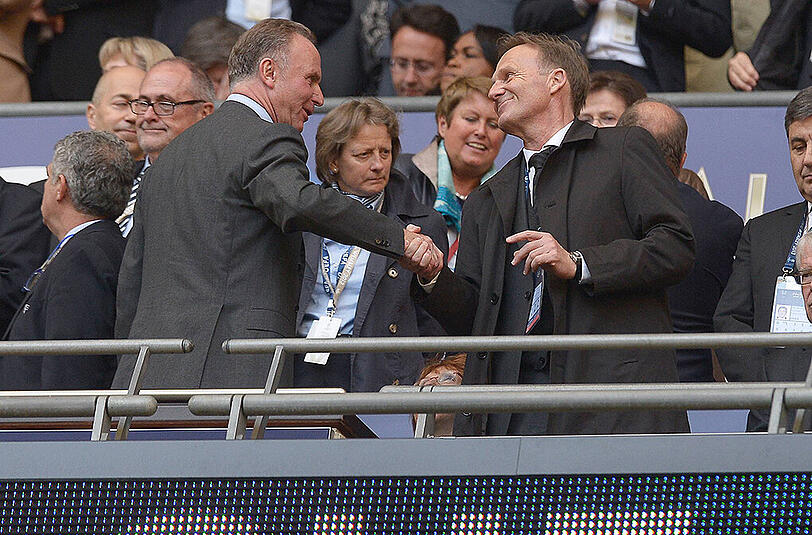 Ein großes Lob vom Erzrivalen Borussia Dortmund gibt es für Karl-Heinz Rummenigge