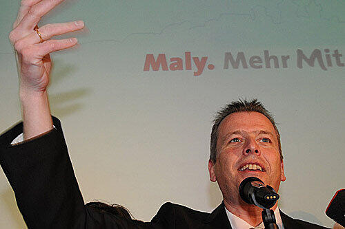 &bdquo;Maly, Maly!&ldquo;-Rufe schallten durch den Festsaal des Karl-Bröger-Hauses.