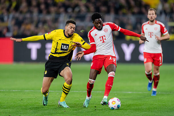 Alphonso Davies könnte den FC Bayern im Sommer 2024 verlassen. Alphonso Davies könnte den FC Bayern im Sommer 2024 verlassen.