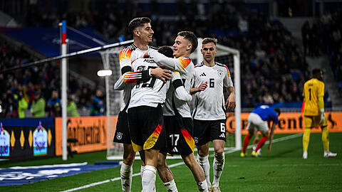Sorgen für Aufbruchstimmung beim DFB: Jamal Musiala und Florian Wirtz.