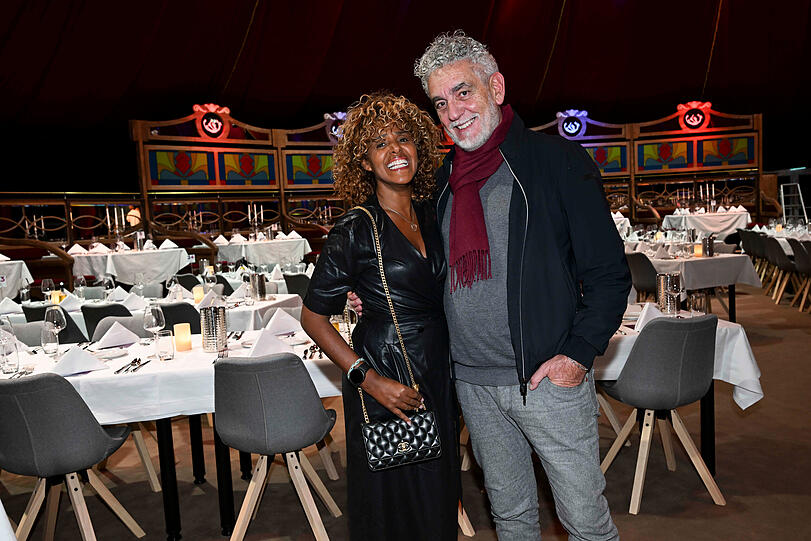 Mario Gamba und Helen Tsegaye. Mario Gamba und Helen Tsegaye.