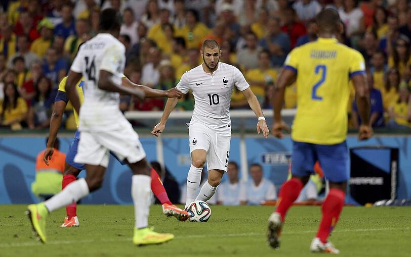 Frankreich mit Stürmer-Star Karim Benzema wäre ein möglicher Gegner für Jogis Jungs.