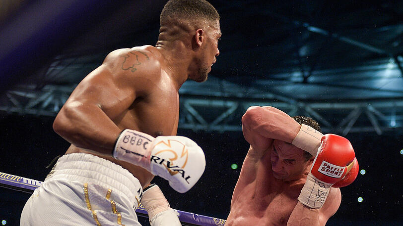 Klitschko verliert gegen Joshua. Die Bilder vom Boxkampf des Jahres.