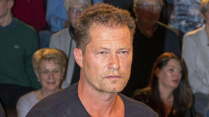 Til Schweiger während einer TV-Aufzeichnung