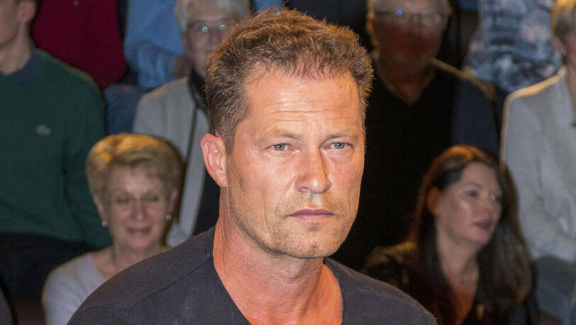 Til Schweiger während einer TV-Aufzeichnung Til Schweiger während einer TV-Aufzeichnung
