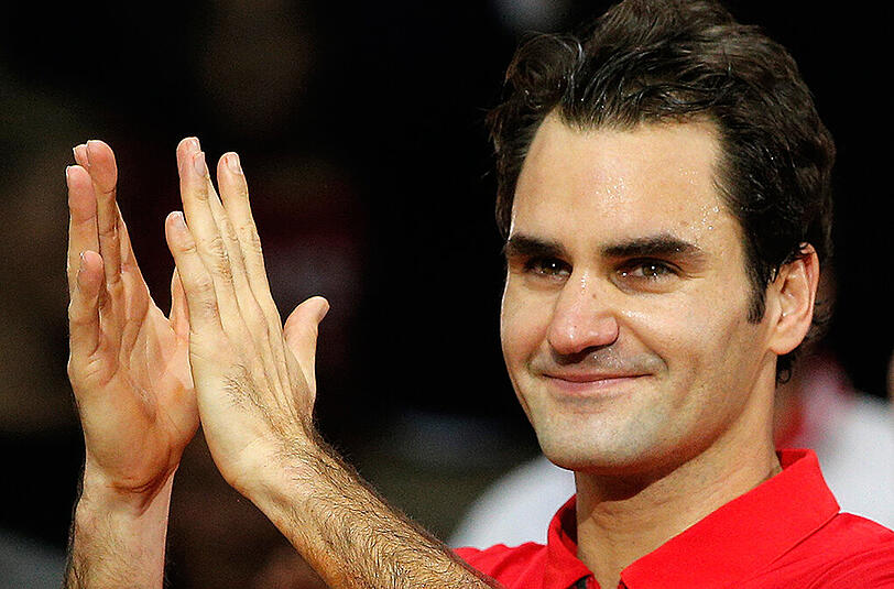 Roger Federer testet gegen Lleyton Hewitt ein Tennis-Format, das sich vor allem auf Klub-Ebene durchsetzen soll.