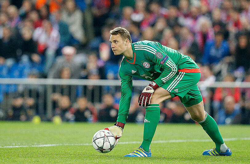 Platz 5: Manuel Neuer (FC Schalke 04, FC Bayern): 81 CL-Einsätze.