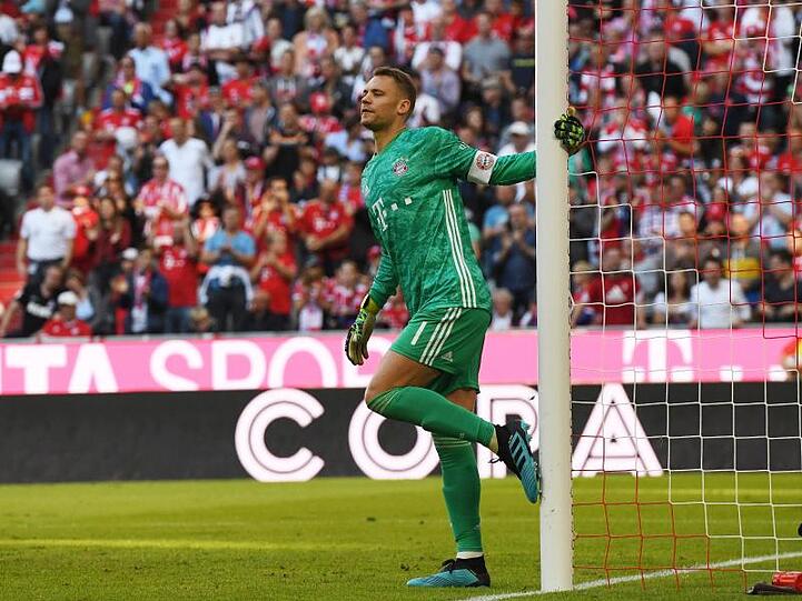 Bayerns Manuel Neuer im Tor. Foto: Angelika Warmuth