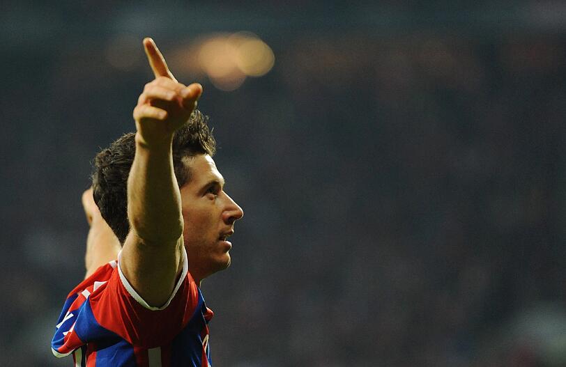 Objekt der Begierde: Bayern-Angreifer Robert Lewandowski.