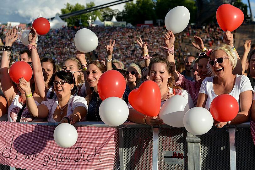 Der Olympiapark im Ausnahmezustand - die Bilder vom Gabalier-Konzert am Samstag.